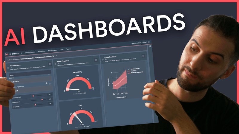 AI for Engineers monolith ai dashboard 